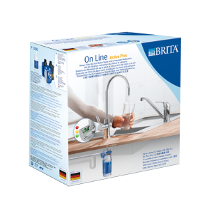 BRITA<br>LED硬水軟化櫥下型濾水器<br>淨水器